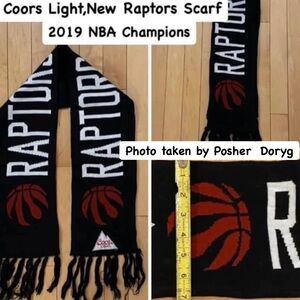 New Coors Light Raptors Scarf